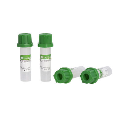 K2EDTA 의학 극소 채혈 튜브 8x45mm 0.5 밀리람베르트