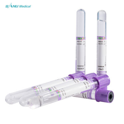 일회용 혈액 수집 EDTA K3 튜브 3-5ml CE 승인