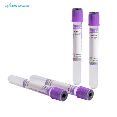 일회용 진공 혈액 수집 튜브 EDTA 8ml PET