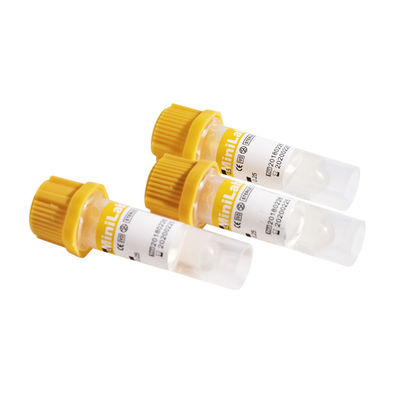 SANLI 모세관 혈액 수집 튜브 일회용 0.2ml 0.25ml 0.5ml