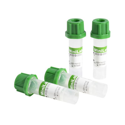 SANLI 모세관 혈액 수집 튜브 일회용 0.2ml 0.25ml 0.5ml