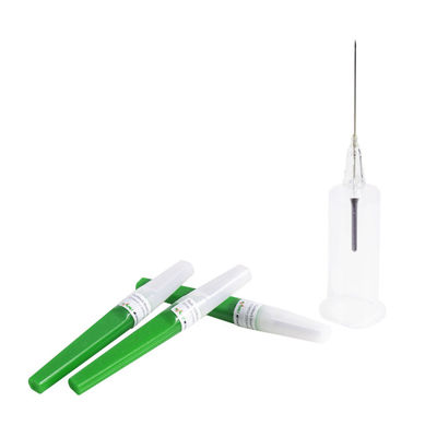 11/4&quot; 혈액 수집 바늘 역화 진공 녹색 21G 0.8x31mm