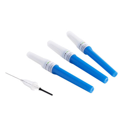 역화 혈액 수집 바늘 진공 23G 3/4&quot; 0.6x19mm 파란색