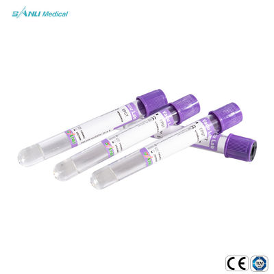 혈액학을 위한 젤 13x75mm를 가진 EDTA K2 유리제 혈액 수집 관