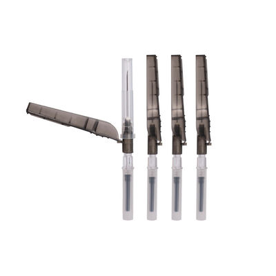 22G 3/4&quot; 정맥용 안전 혈액 수집 바늘 플래시백 창