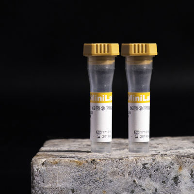 멸균 0.5ml 모세관 혈액 수집 튜브 EDTA 첨가제 혈액 튜브