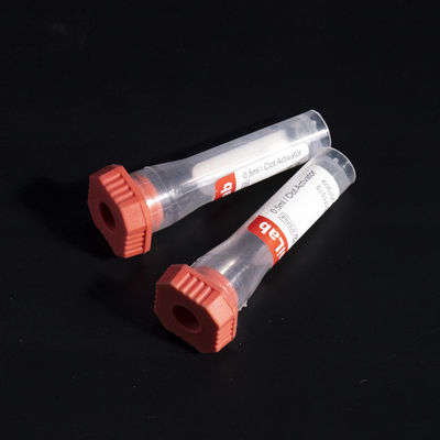 응고 활성제 모세관 혈액 수집 튜브 빨간 고무 캡 8x45mm