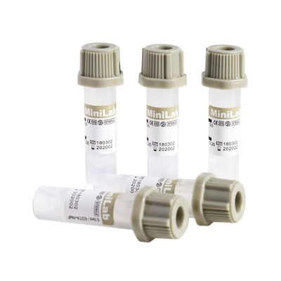 마이크로 혈액 수집 튜브 0.2ml 모세관 포도당 혈액 튜브