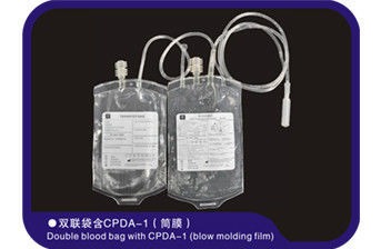 두 배 150ml-500ml 의학 혈액 부대 16G 17G 매우 얇은 바늘
