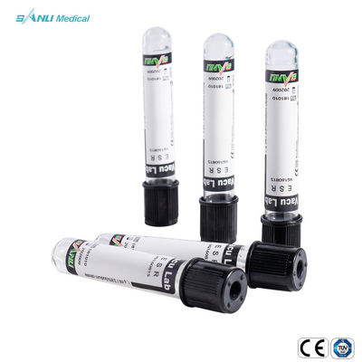 IVD 진공 혈청 ESR 혈액 시험관 13x75mm 1.28 밀리람베르트 ISO13485