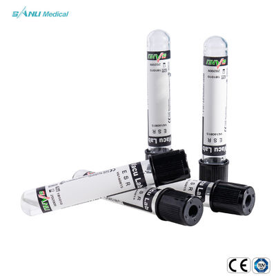 IVD 진공 혈청 ESR 혈액 시험관 13x75mm 1.28 밀리람베르트 ISO13485