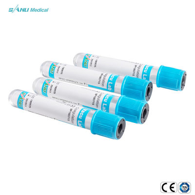 10 밀리람베르트 의학 진공 응고 혈액 시험관 버릴 수 있는 CE 13x75mm